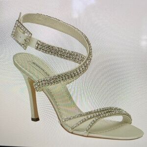 Benjamin Adams Swarovski Crystal shoes in size US 7